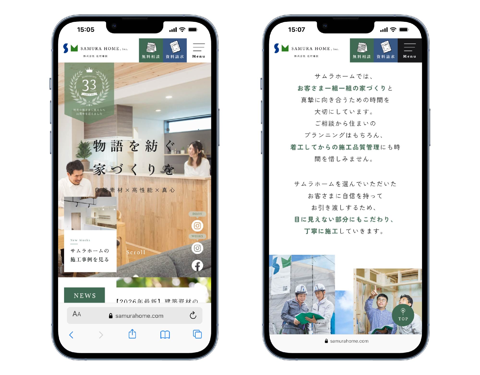 スマホ表示
